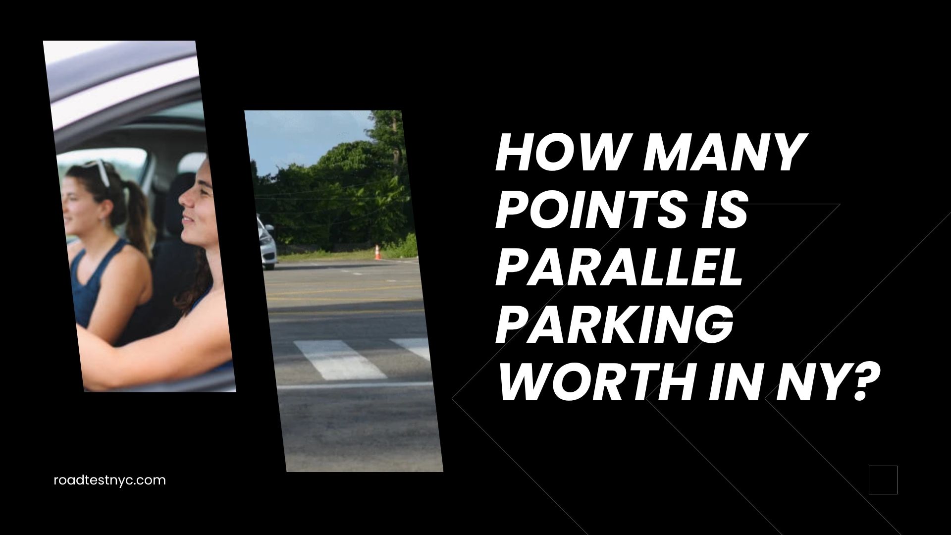 ¿Cuántos puntos se necesitan para suspender el examen práctico de conducir en Nueva York?