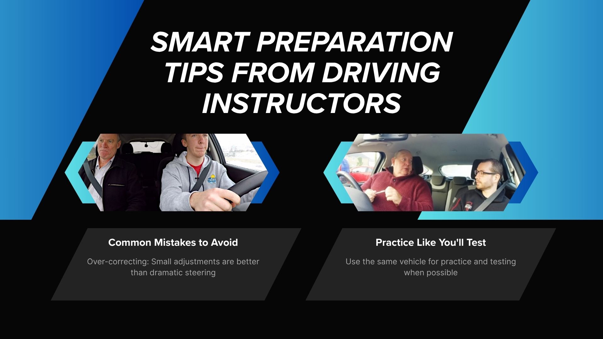 Consejos inteligentes de los instructores de manejo para prepararse