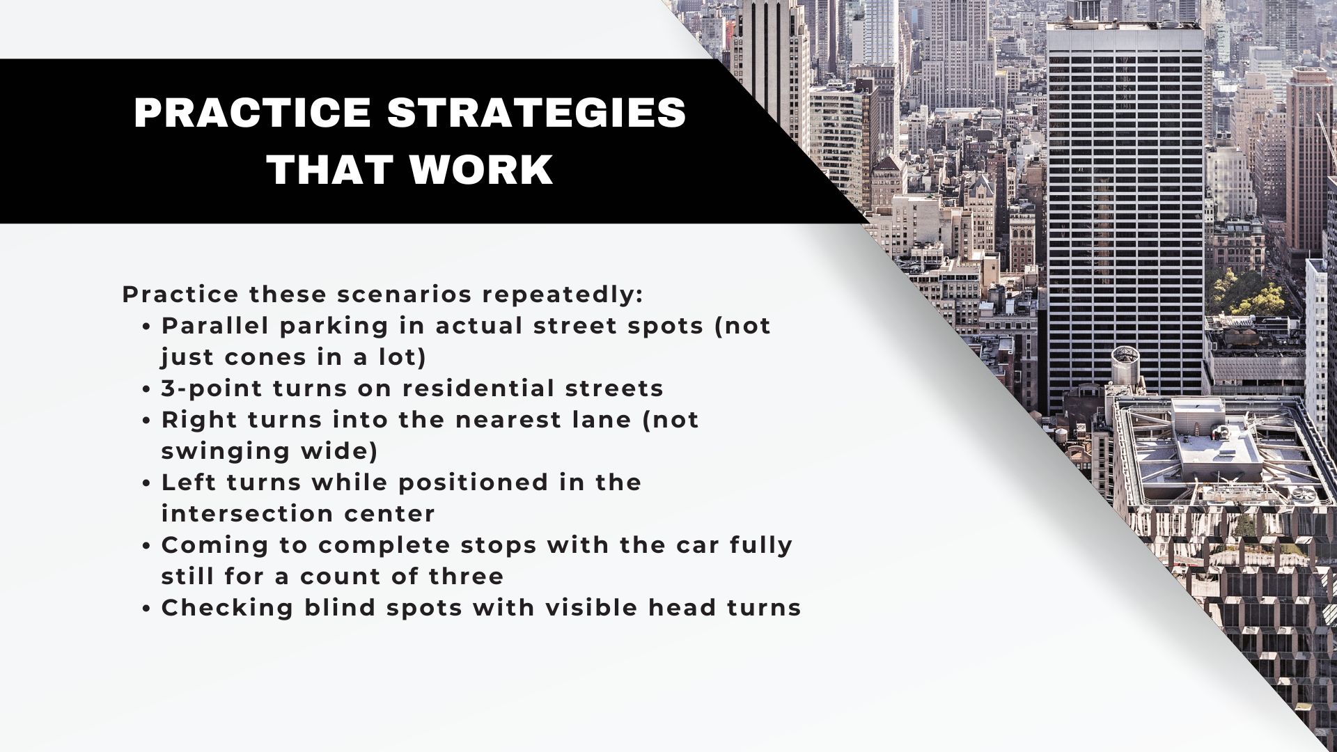 Practice Strategies That Work
